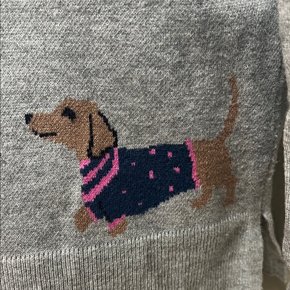 🐾 Astrologie Dachshund Dog Sweater – Gray Knit Pullover - Picture 7 of 8